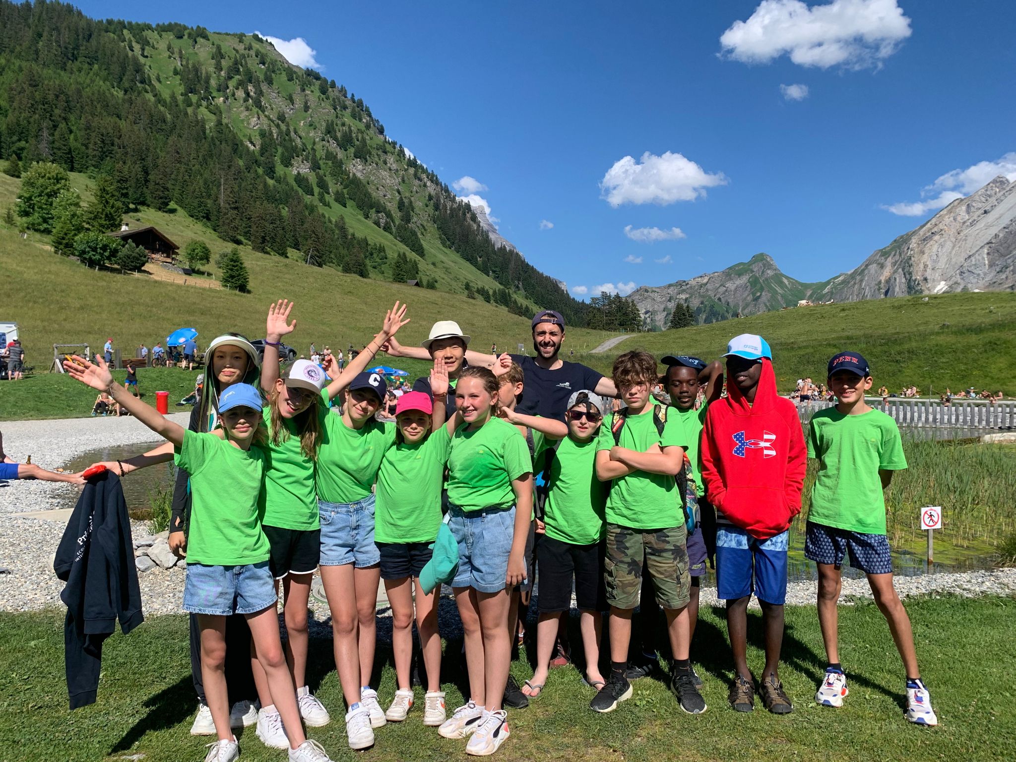 Préfleuri groupe camp d'été